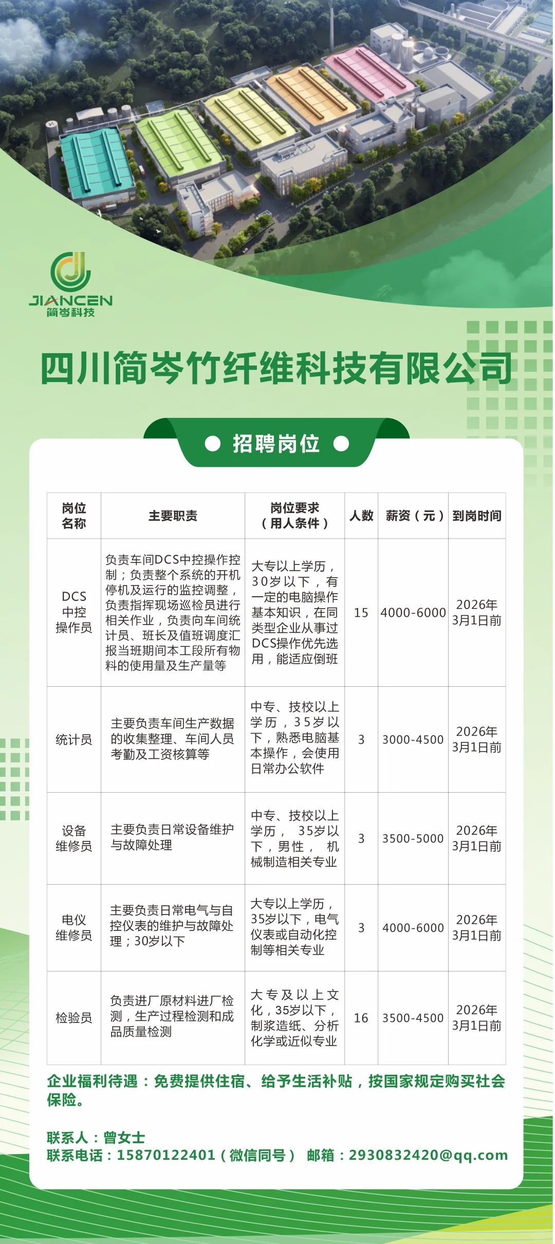 雅安天全始阳镇招聘