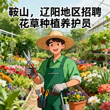 招募花草种植养护员