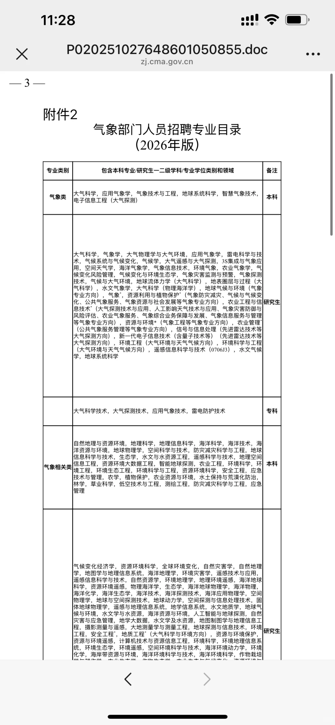 招聘48人 ｜2026年浙江气象部门事业单位招聘