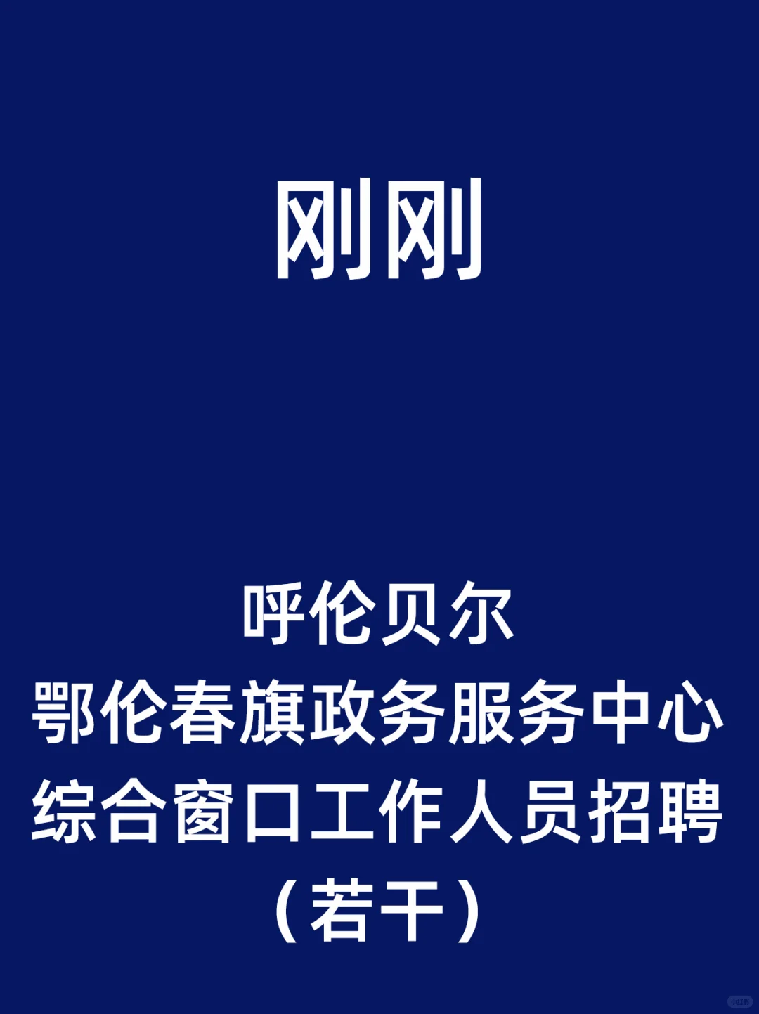 呼伦贝尔鄂伦春旗政务服务中心综合窗口
