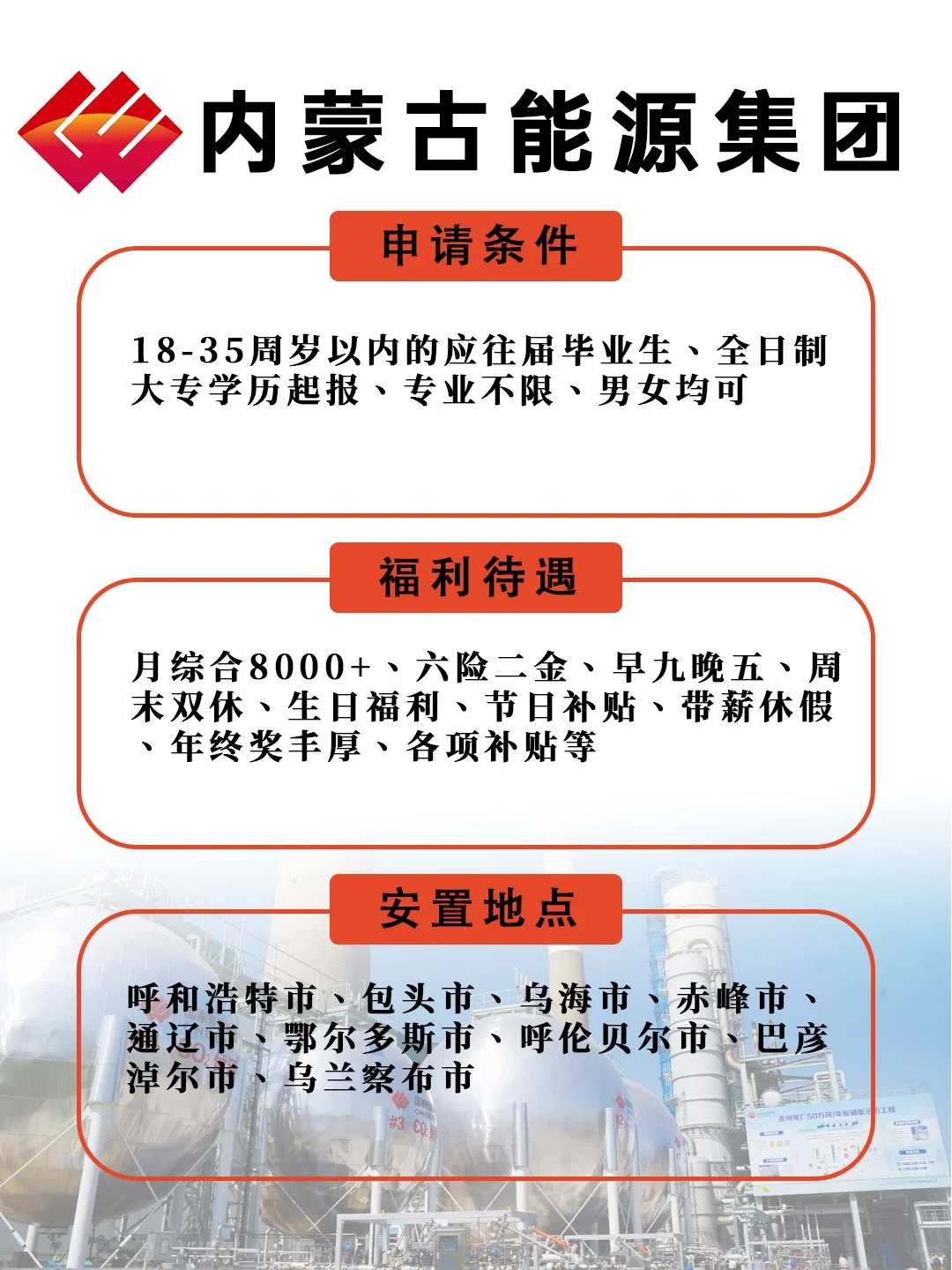 蒙古能源集团招人来了👀