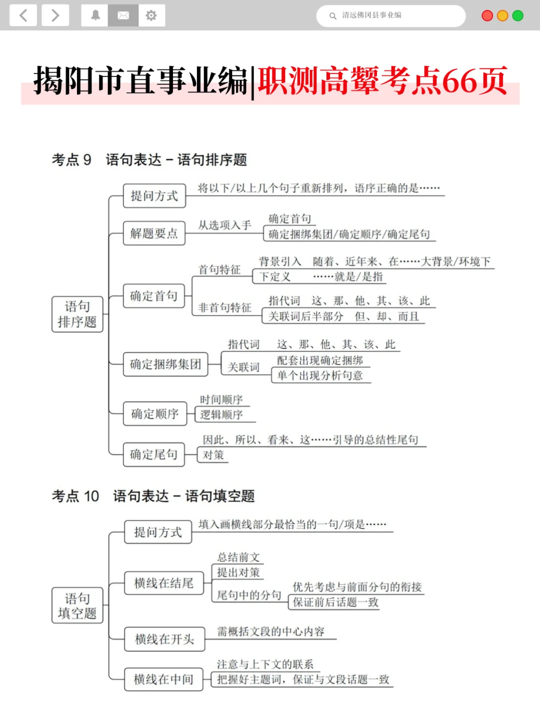 别裸考！11.23揭阳市直事业编，无非这200条