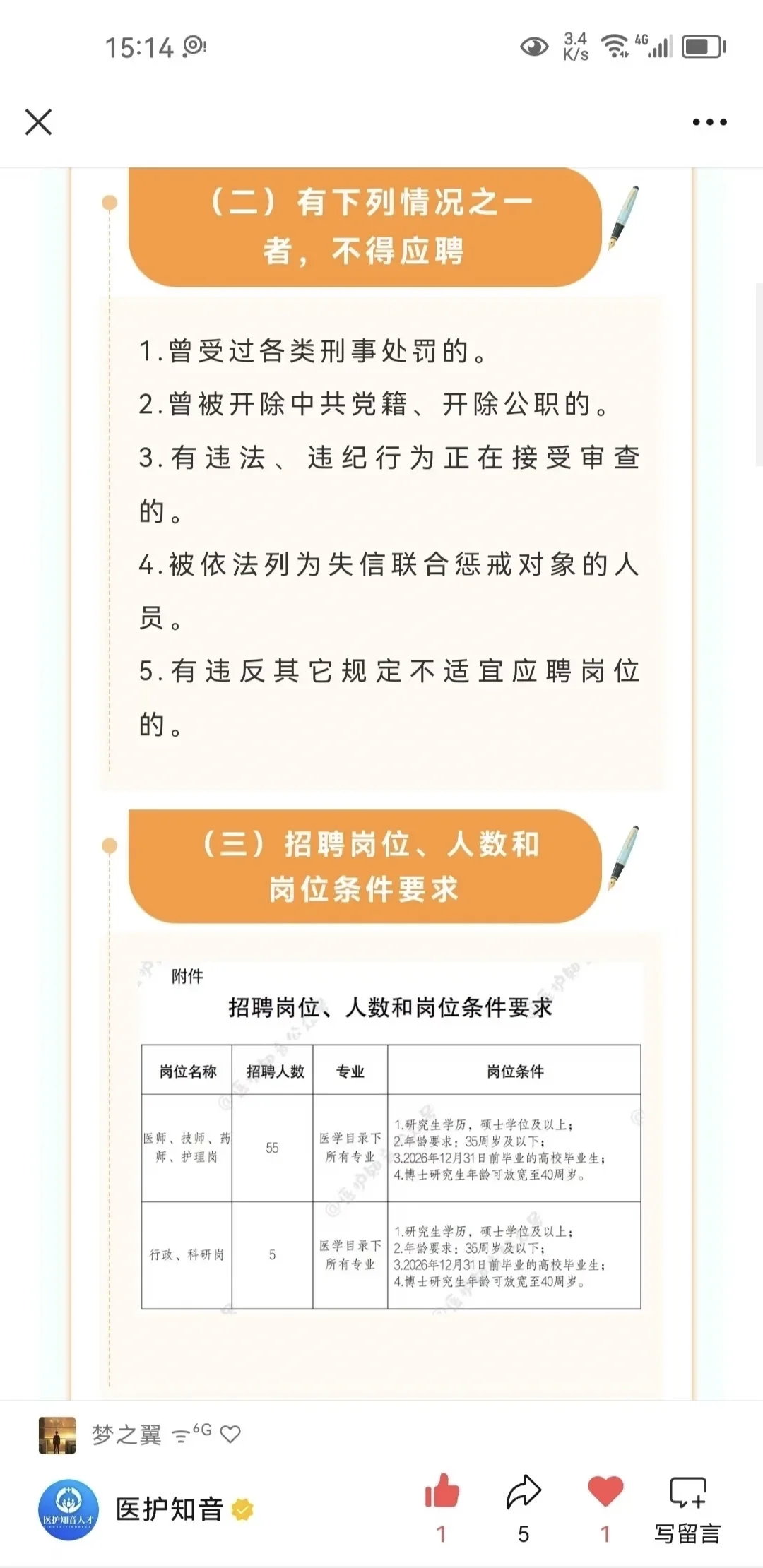 成都市第二人民医院招聘60人！
