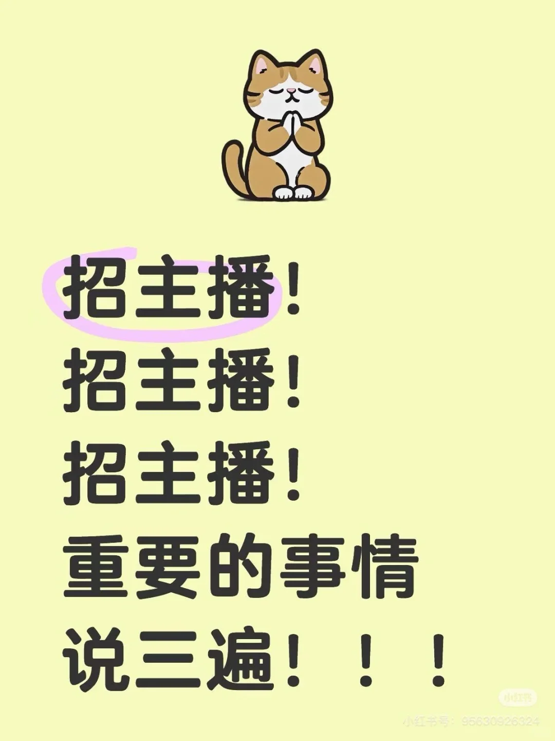 坊子新区招聘带货主播