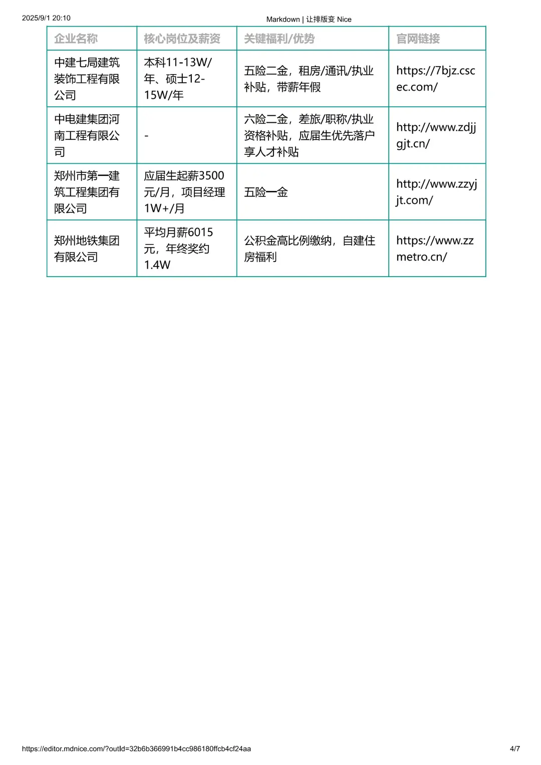 郑州秋招捡漏!20+名企薪资福利全扒📝
