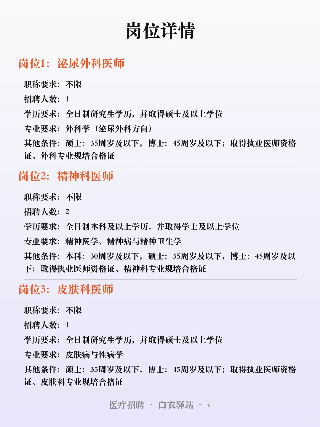 📋 广元市精神卫生中心招聘