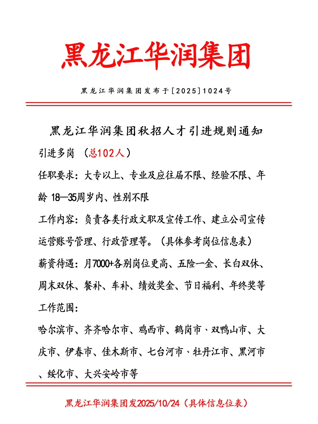 华润！🎉黑龙江的！正式合同