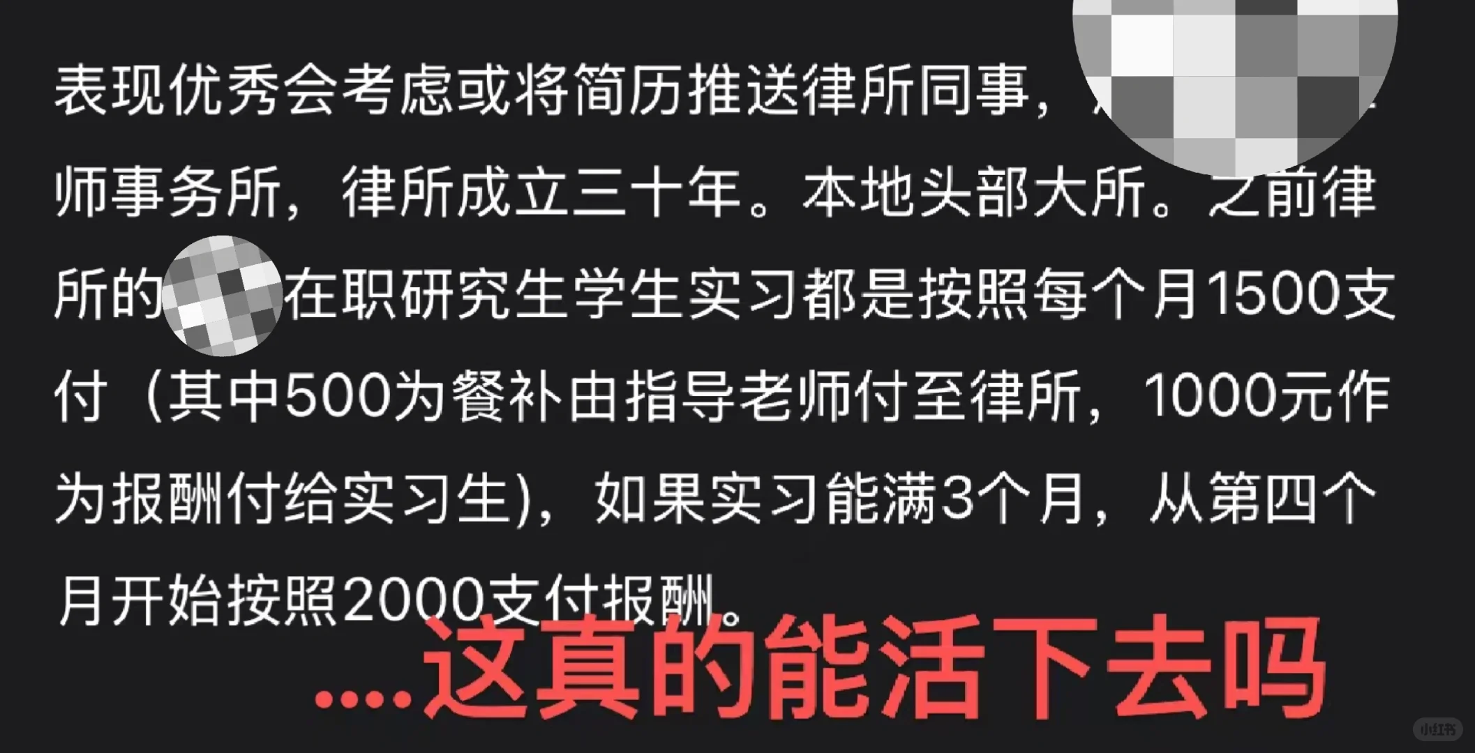 律所你把我们实习生养得好差
