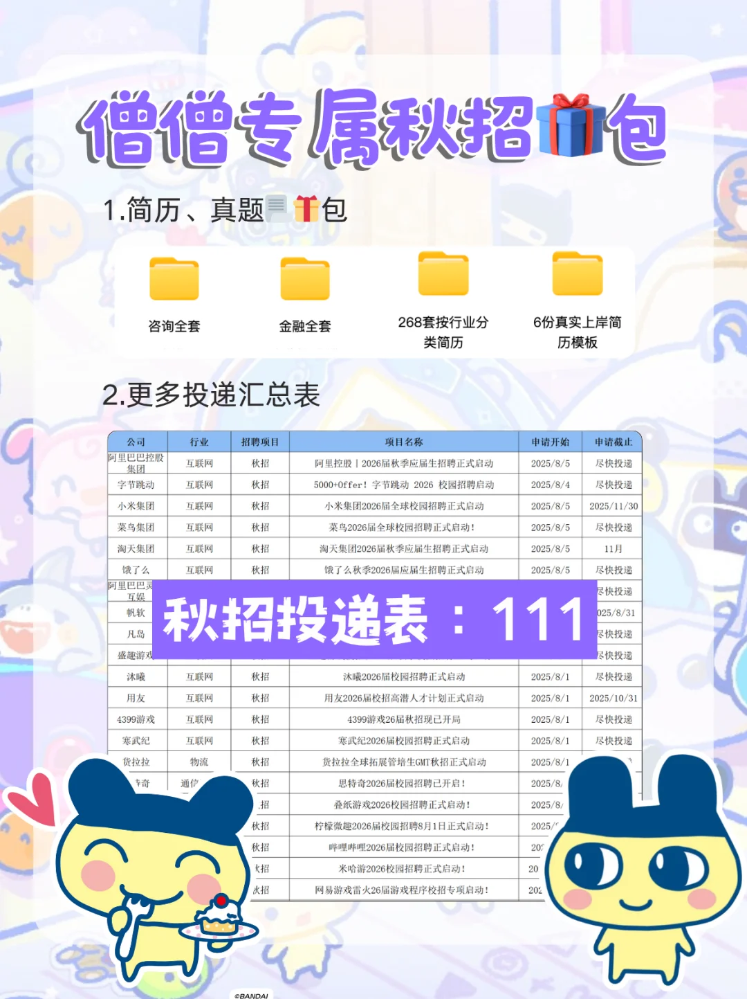 拓麻歌子招人啦🤩边上班边养萌物🐱