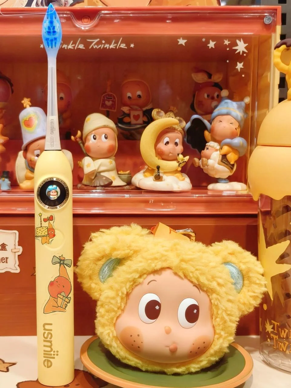 又抢到星星人了！超爱我的星星人牙刷！