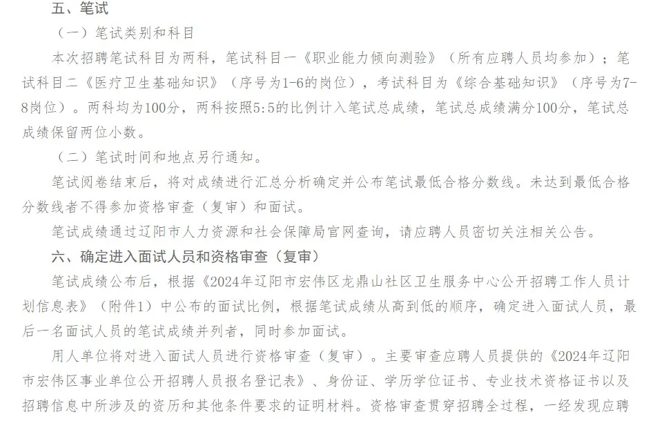 2024年辽阳市宏伟区龙鼎山社区招聘啦