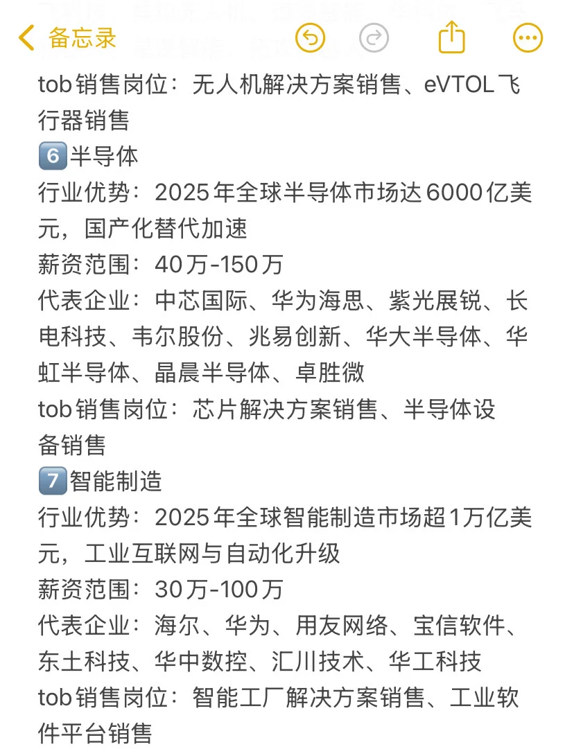 转行做销售，前景好且能赚钱的8大高薪行业