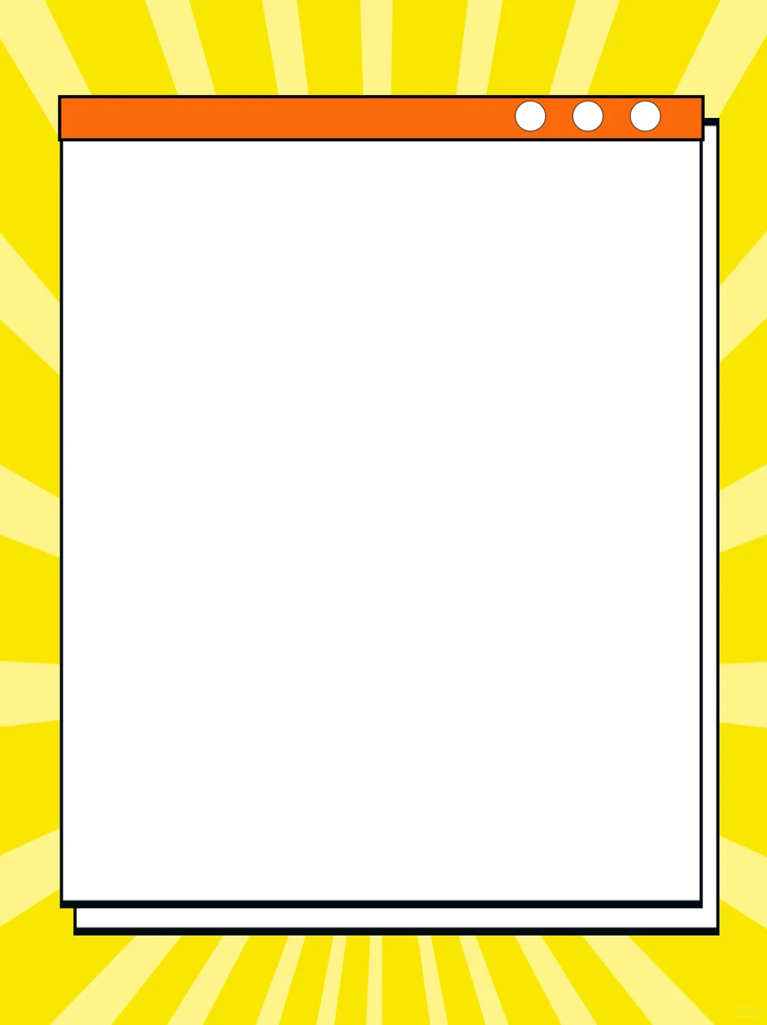 6️⃣张大空白底图、文字分享真的很实用