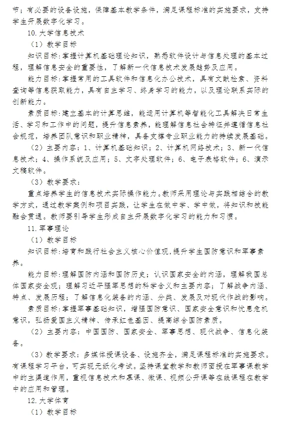 广西农业职业技术25级本、专科人才培养方案