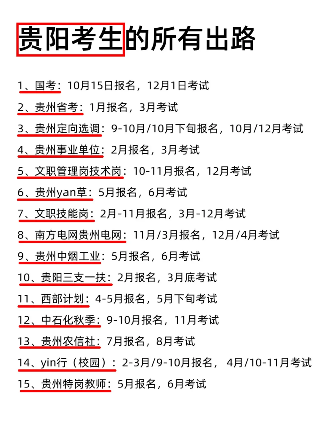 今年，贵阳考公真的是在放洪水啊啊啊！！