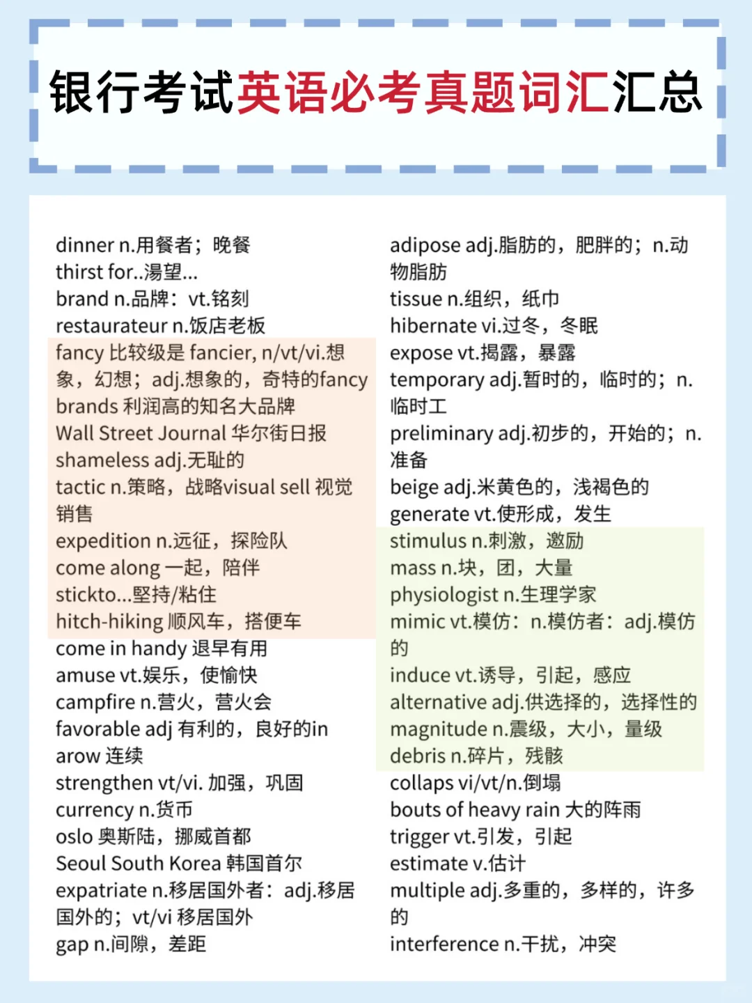 临考提醒11.1农业银行笔试无非就这600母题