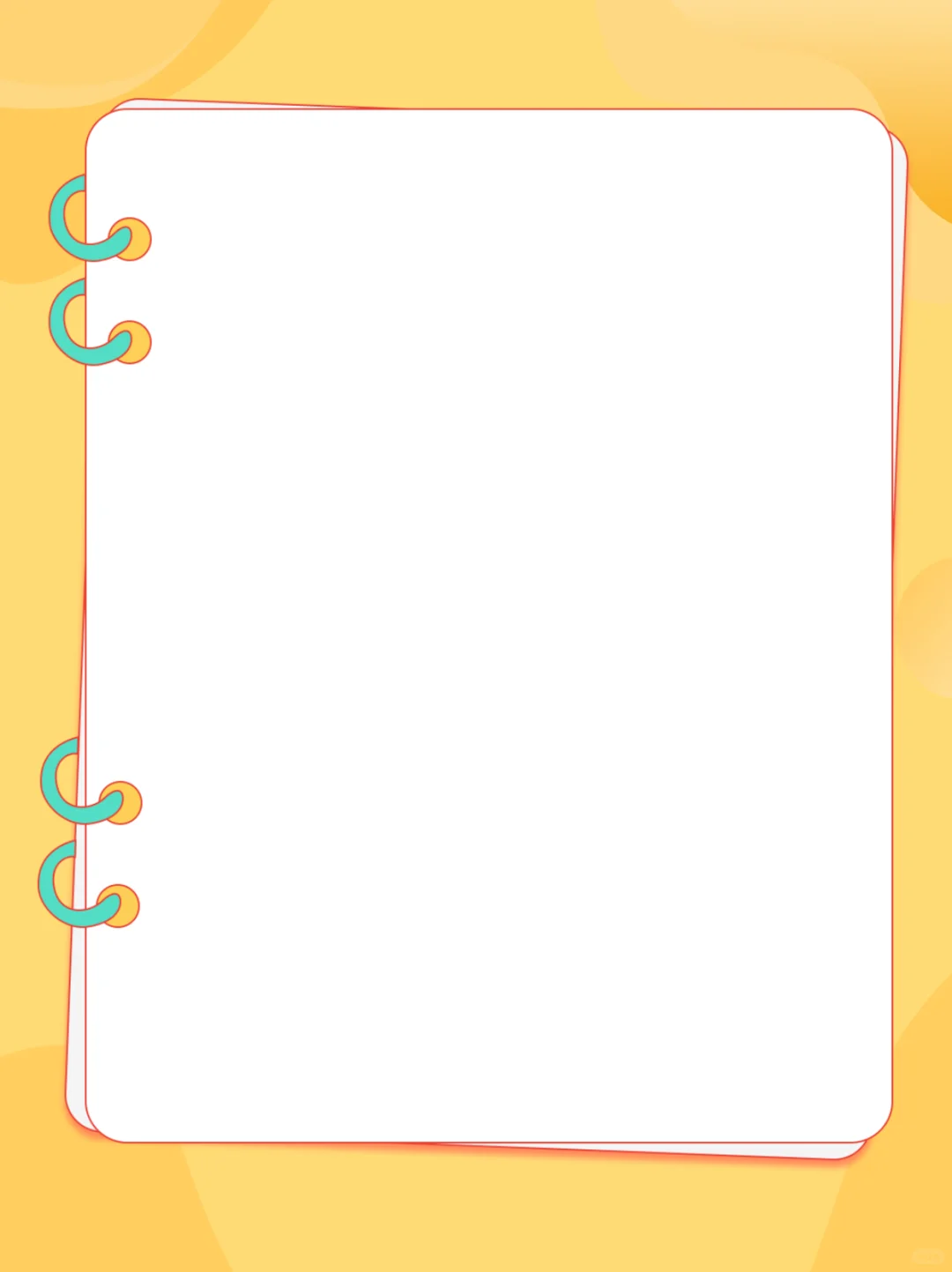 6️⃣张大空白底图、文字分享真的很实用