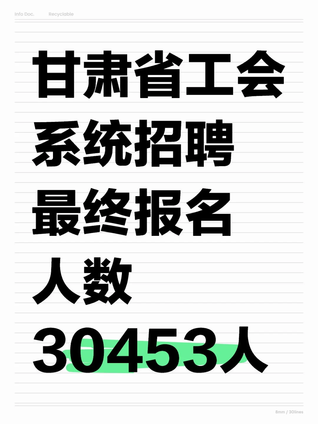 报名超3万人，这么热！