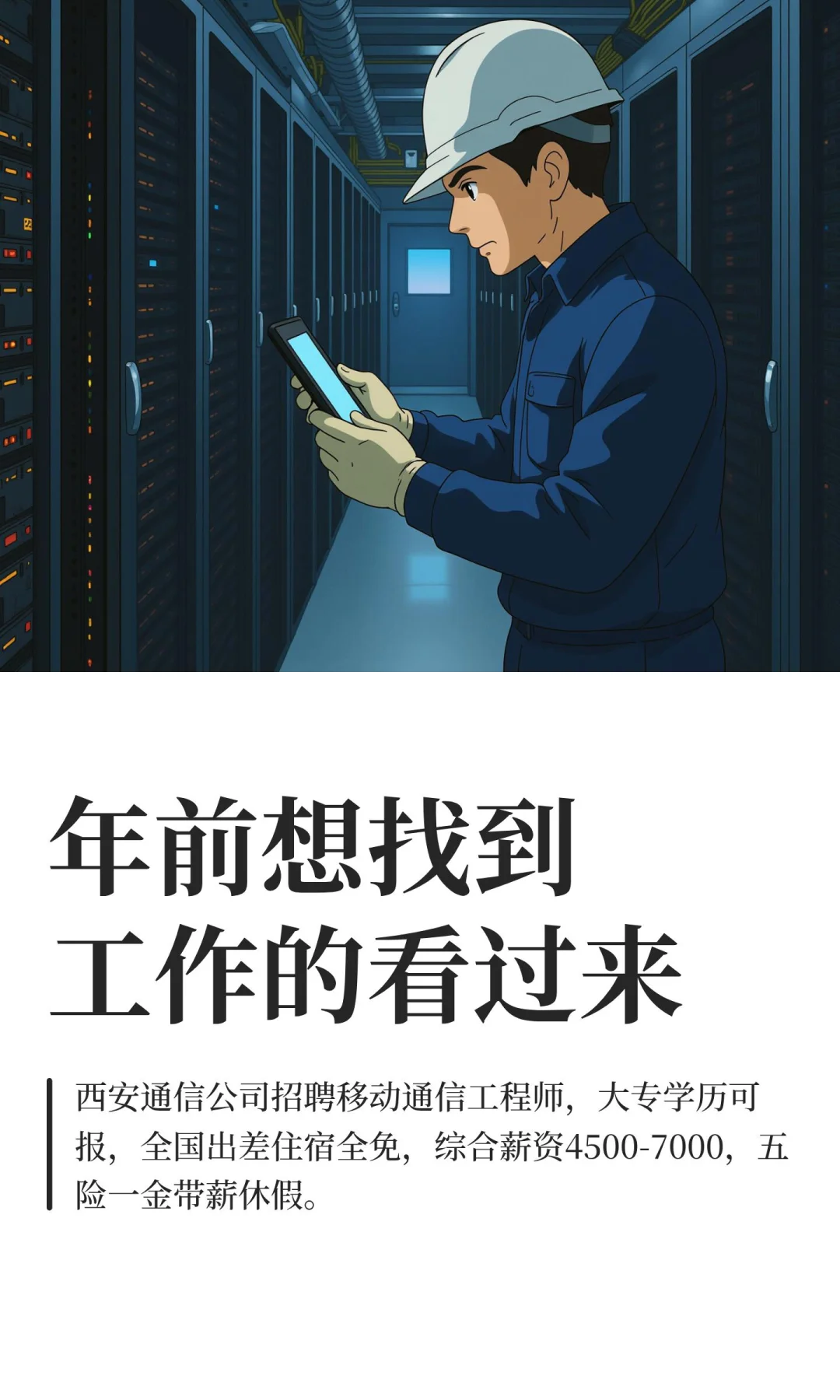 年前想找到工作的看过来