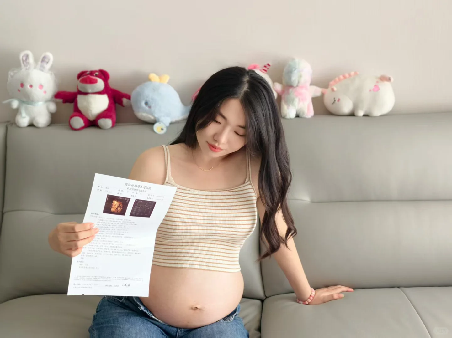 在家就能拍孕妇照，嘿嘿