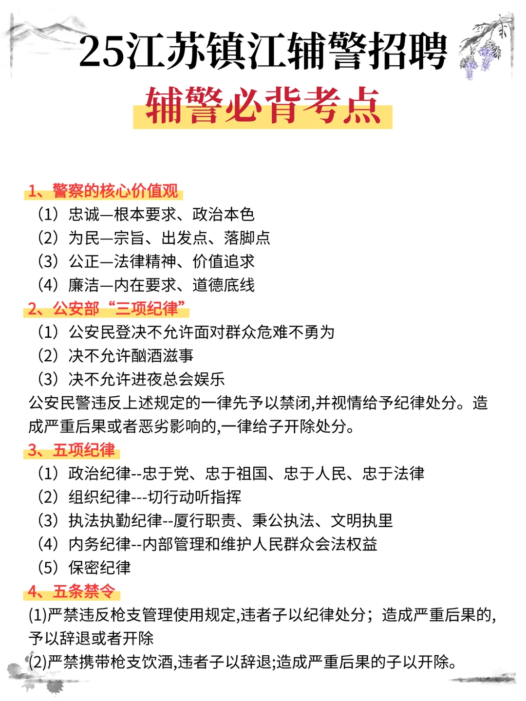 巨累，但是可以7天过江苏镇江辅警赶紧背吧