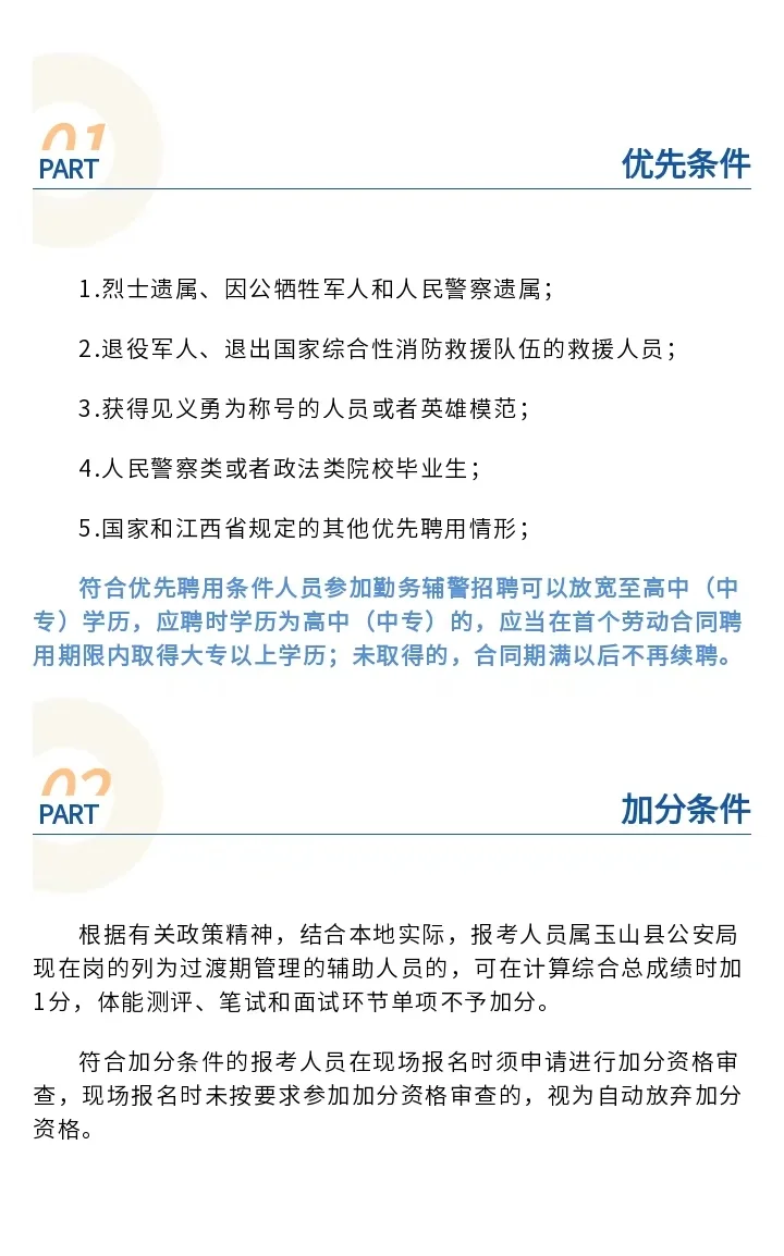 玉山公安局招聘22人