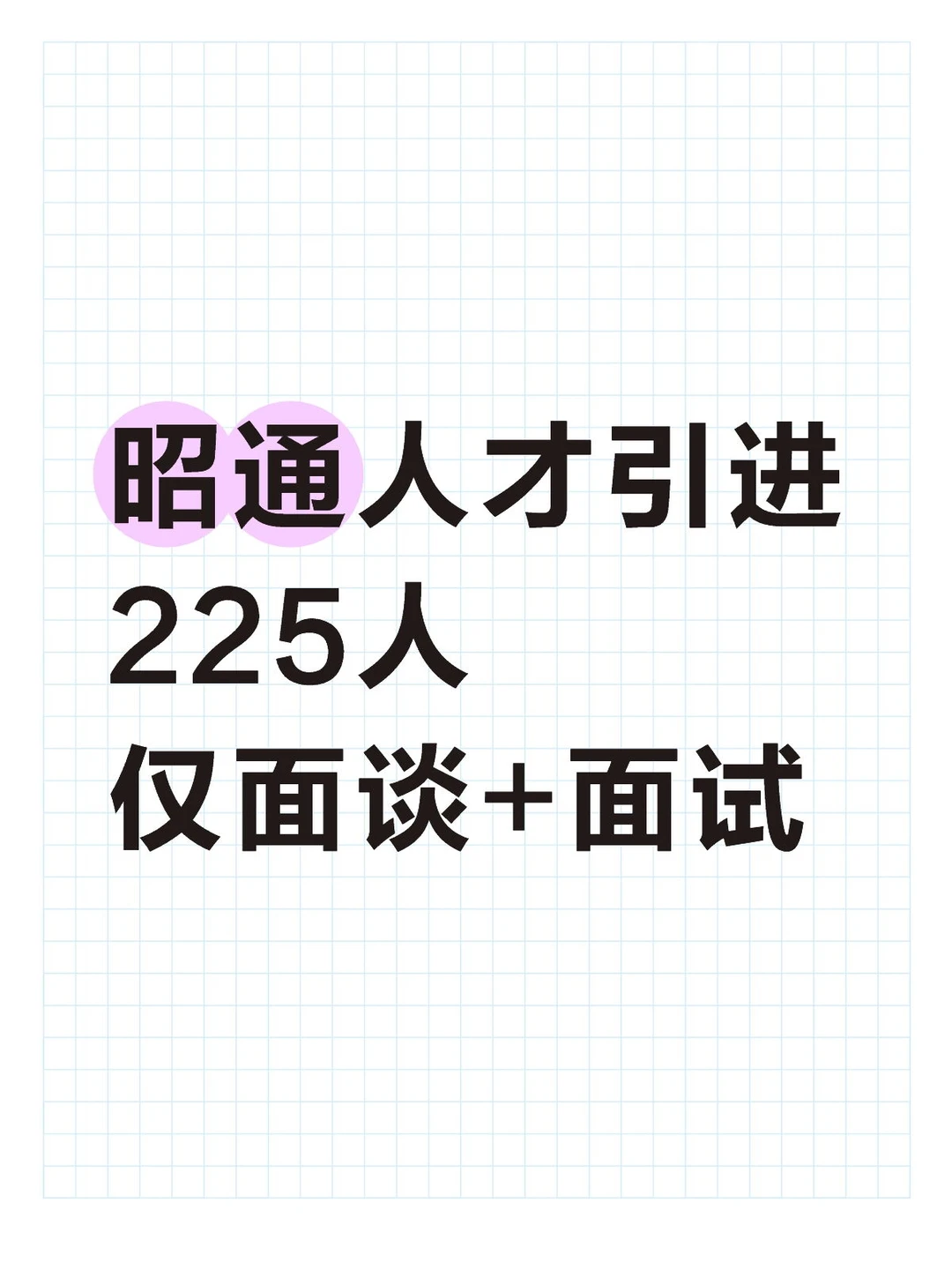 昭通人才引进225人