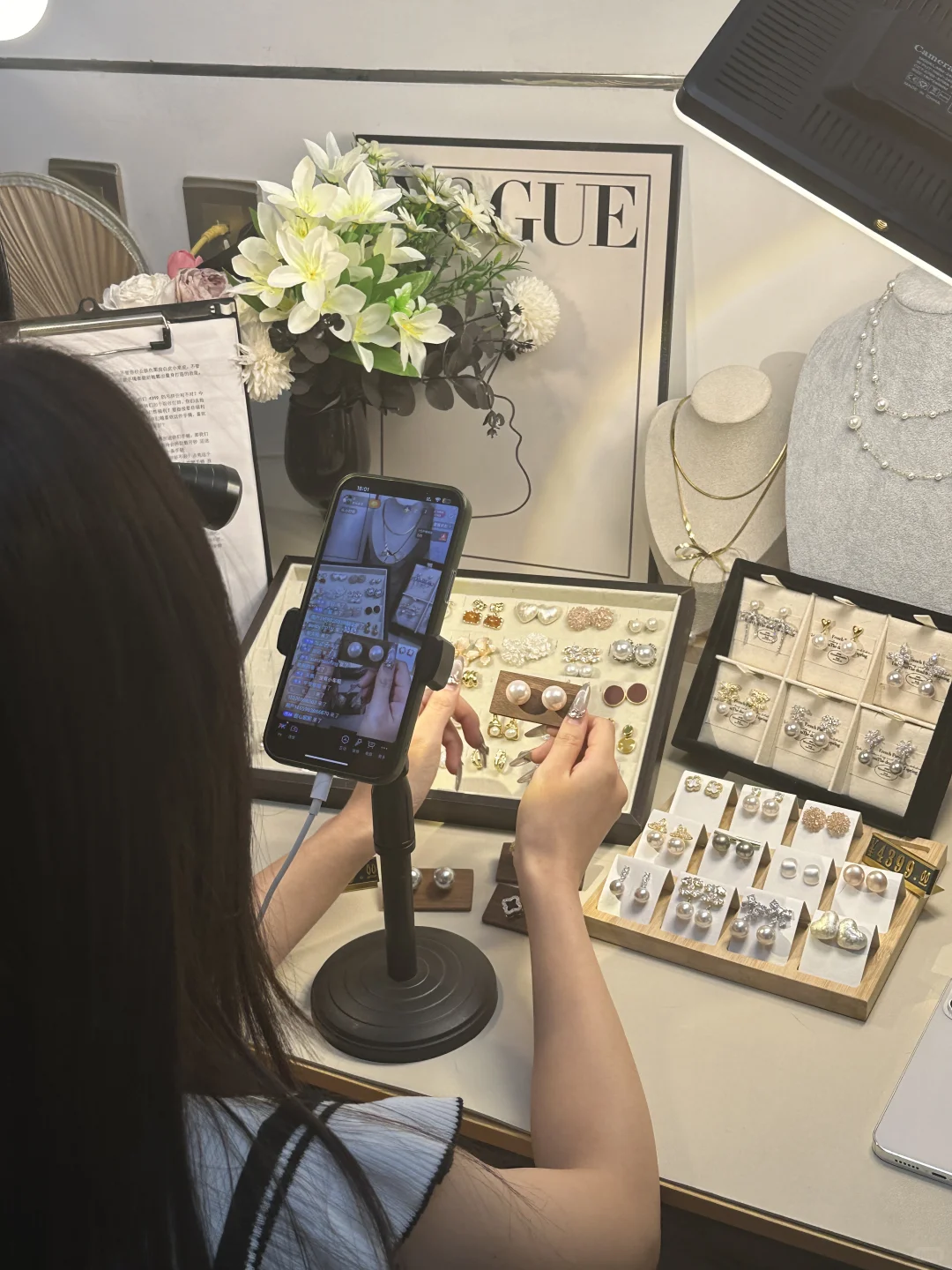 在家做直播准备流程