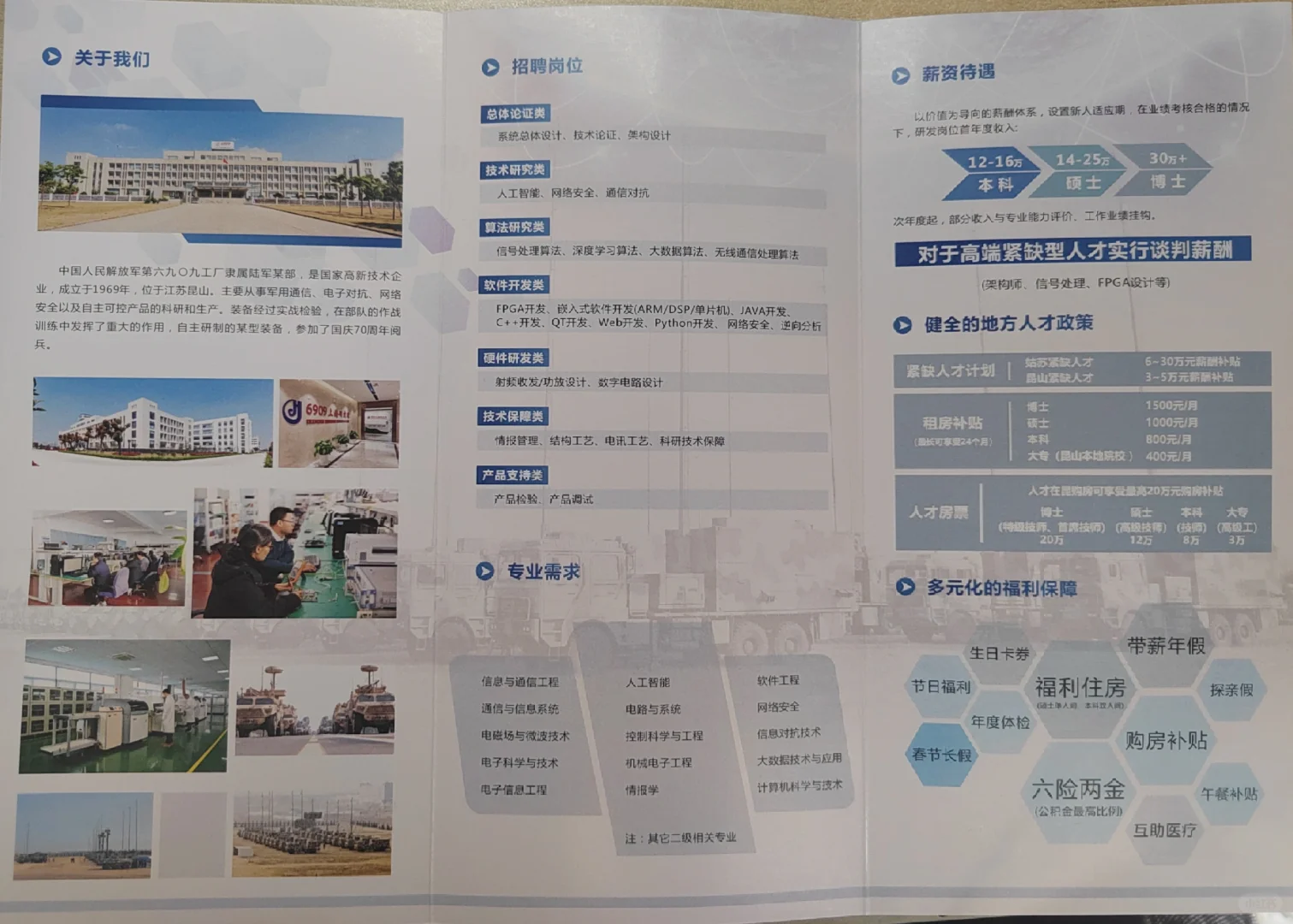 25年招聘会：苏州军工国企待遇不错呀