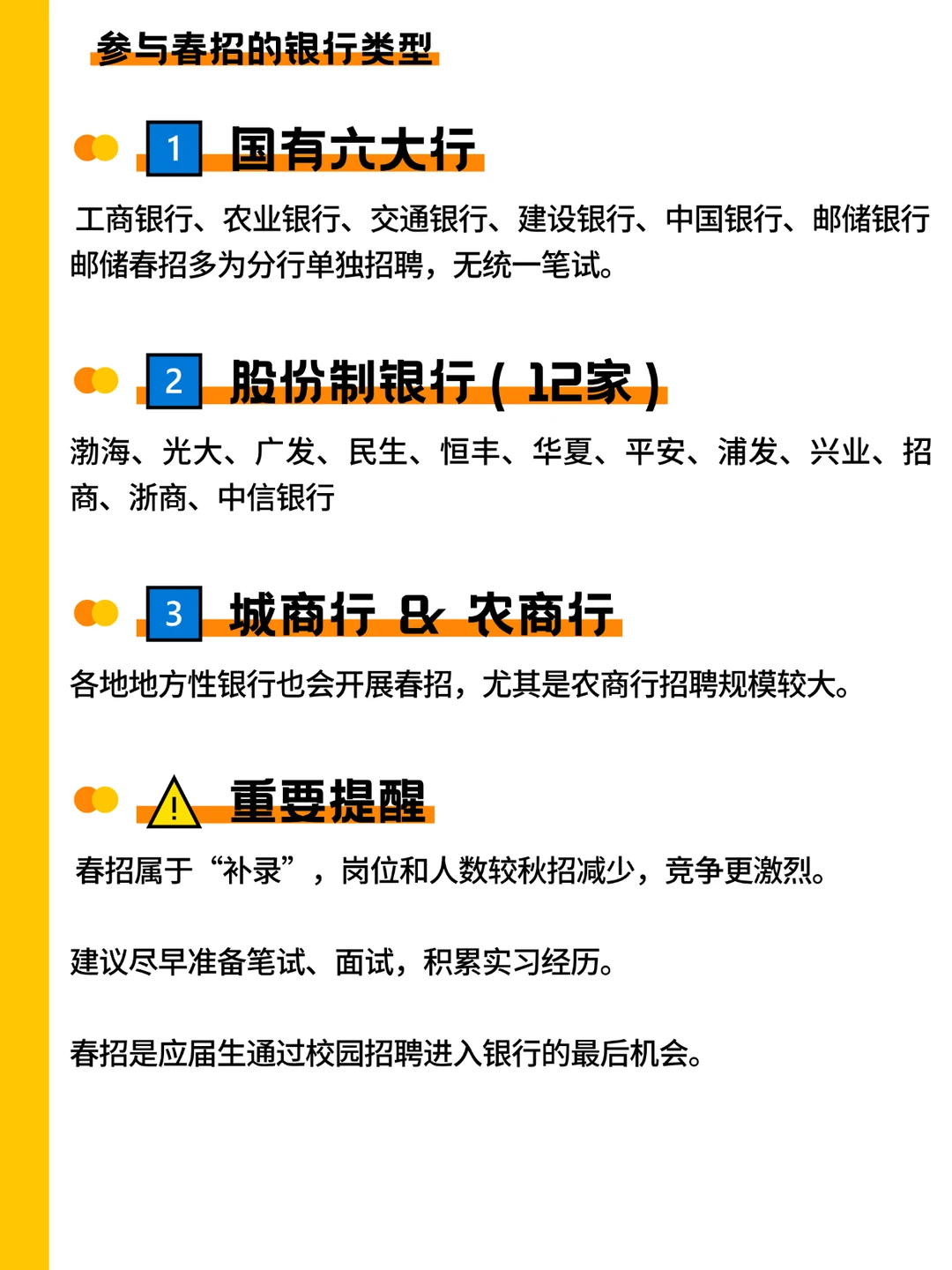 2026银行春招阶段概览及时间线