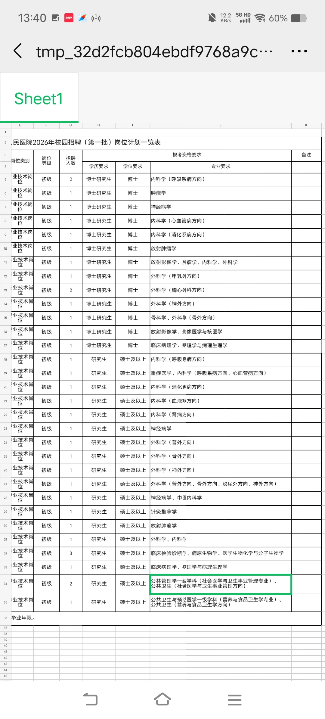 潍坊市第二人民医院2026校园招聘
