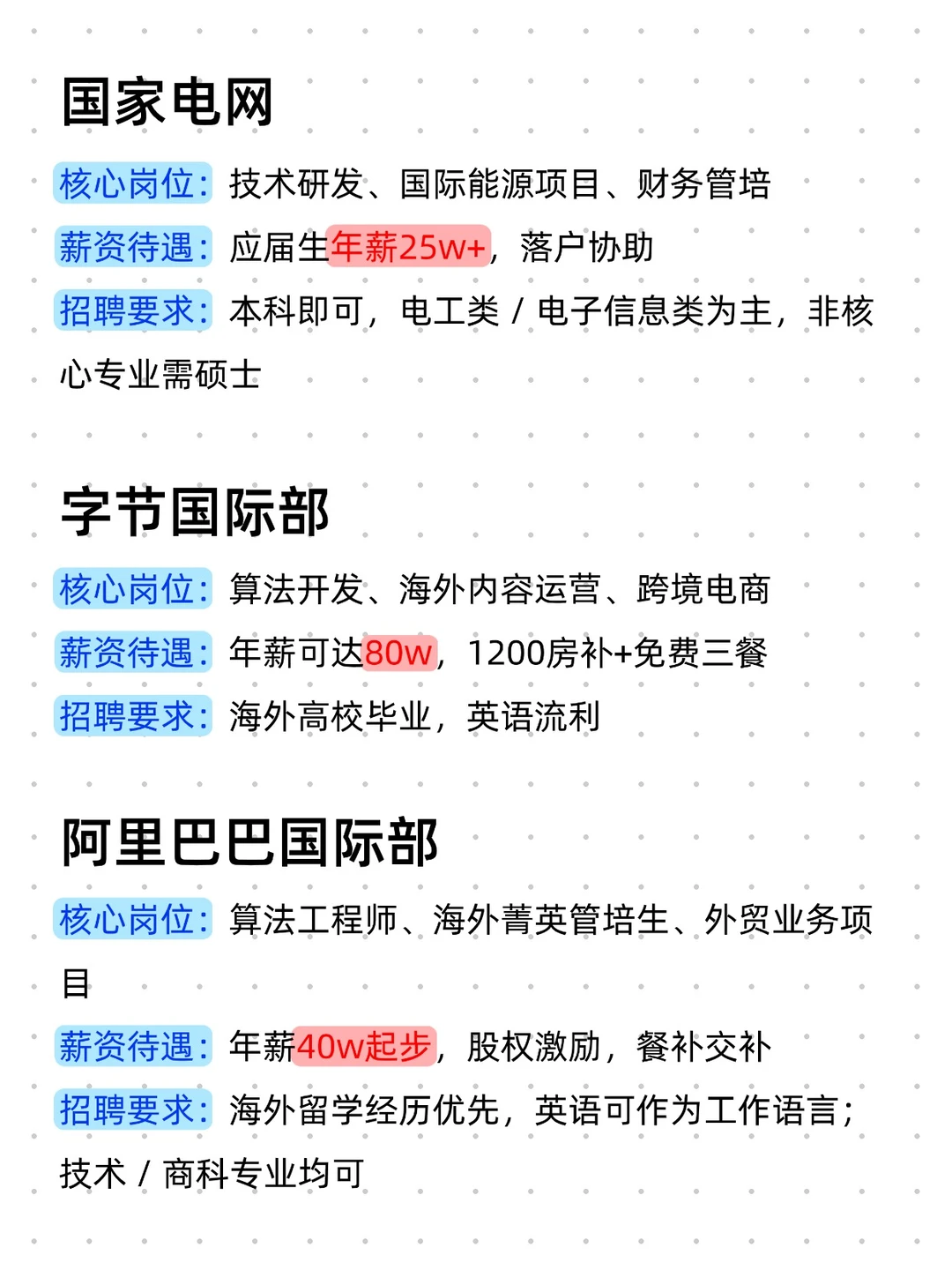 最后机会，这些岗位太缺留学生了！