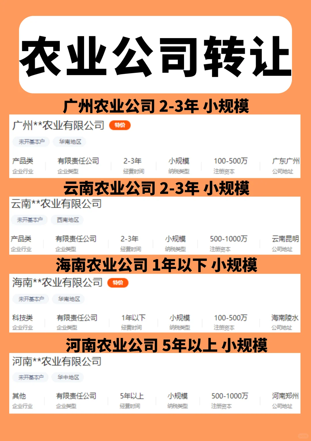 农业公司怎么转让