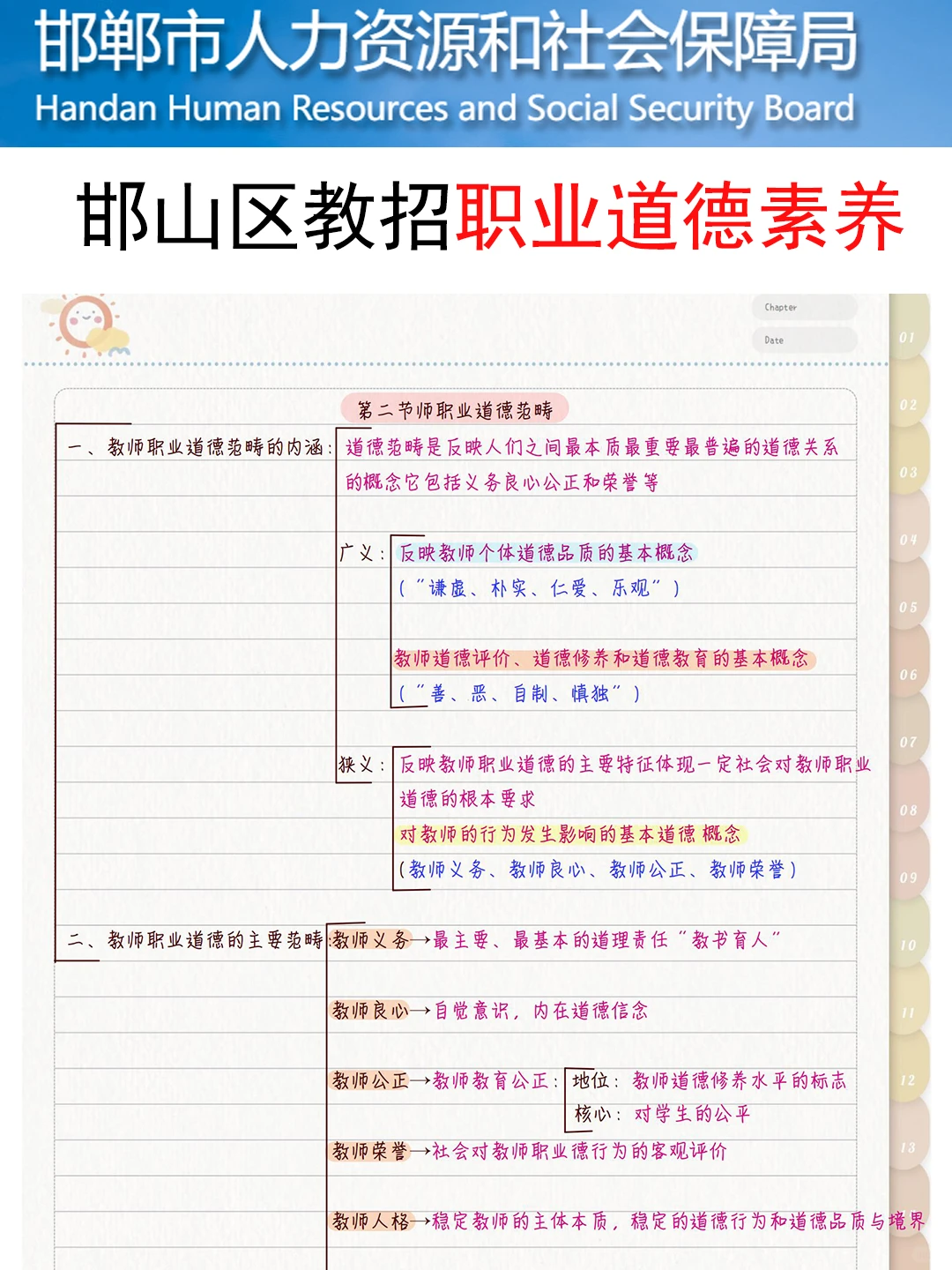 25邯山区合同制教招，今年是蕞简单的一次