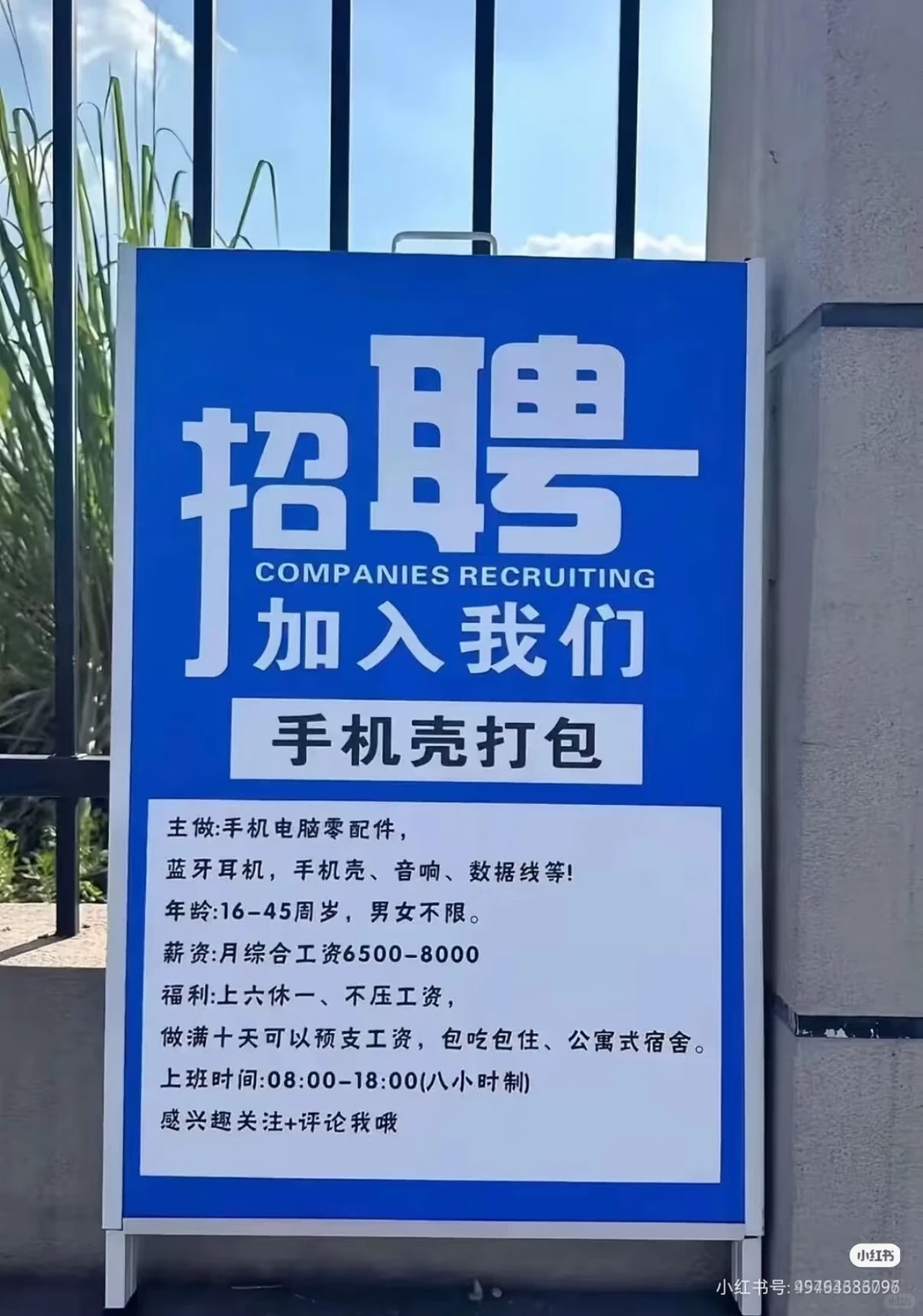 武汉自家小厂要人啦