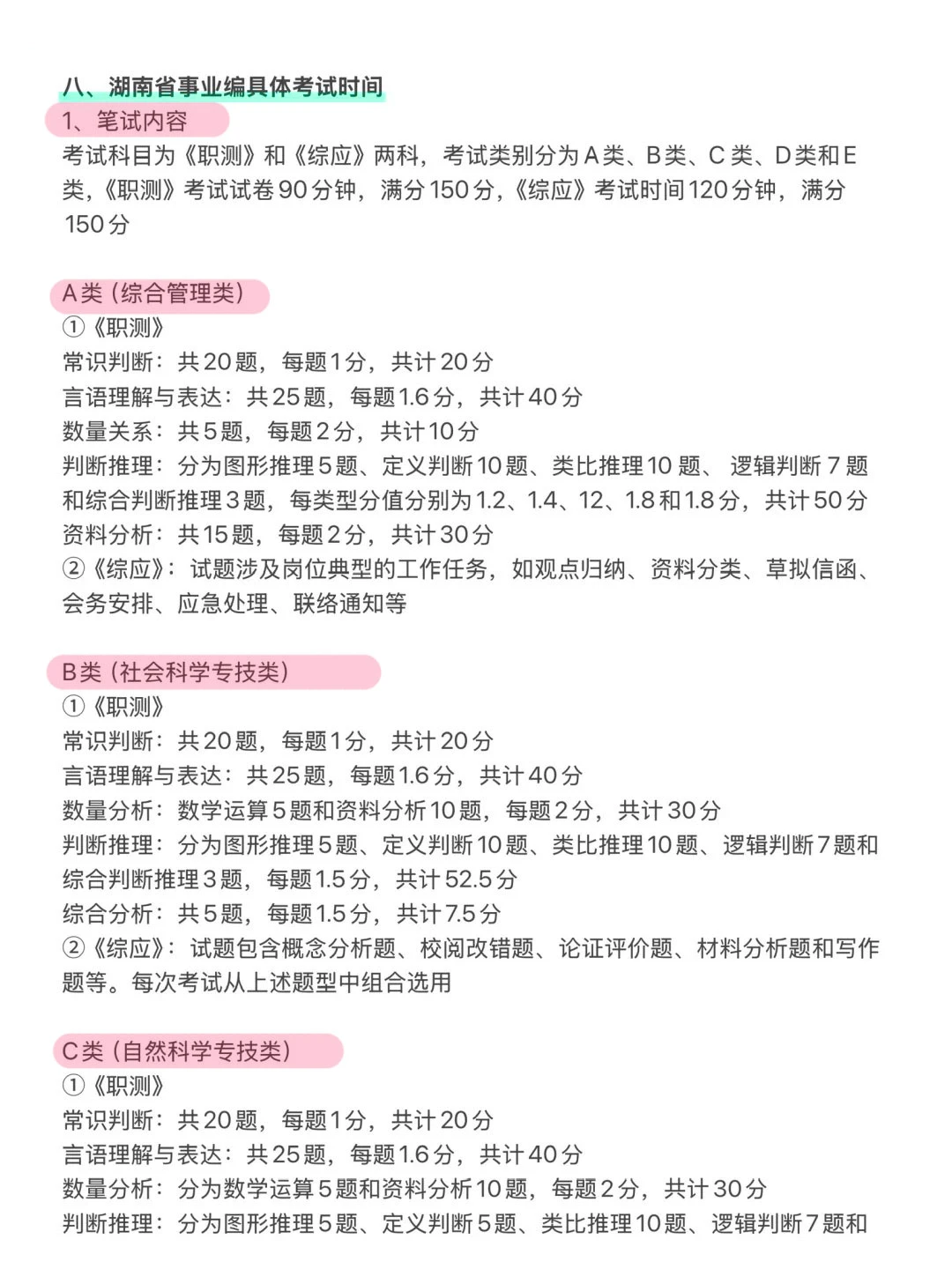 真的不要什么都不懂就去考湖南事业编啊！