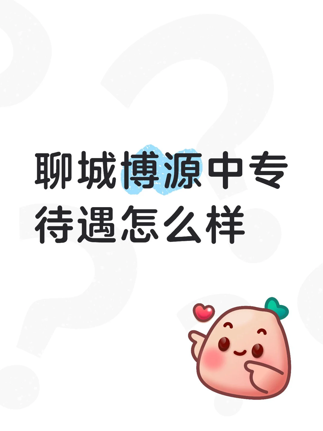 聊城博源中等职业学校教师待遇好吗