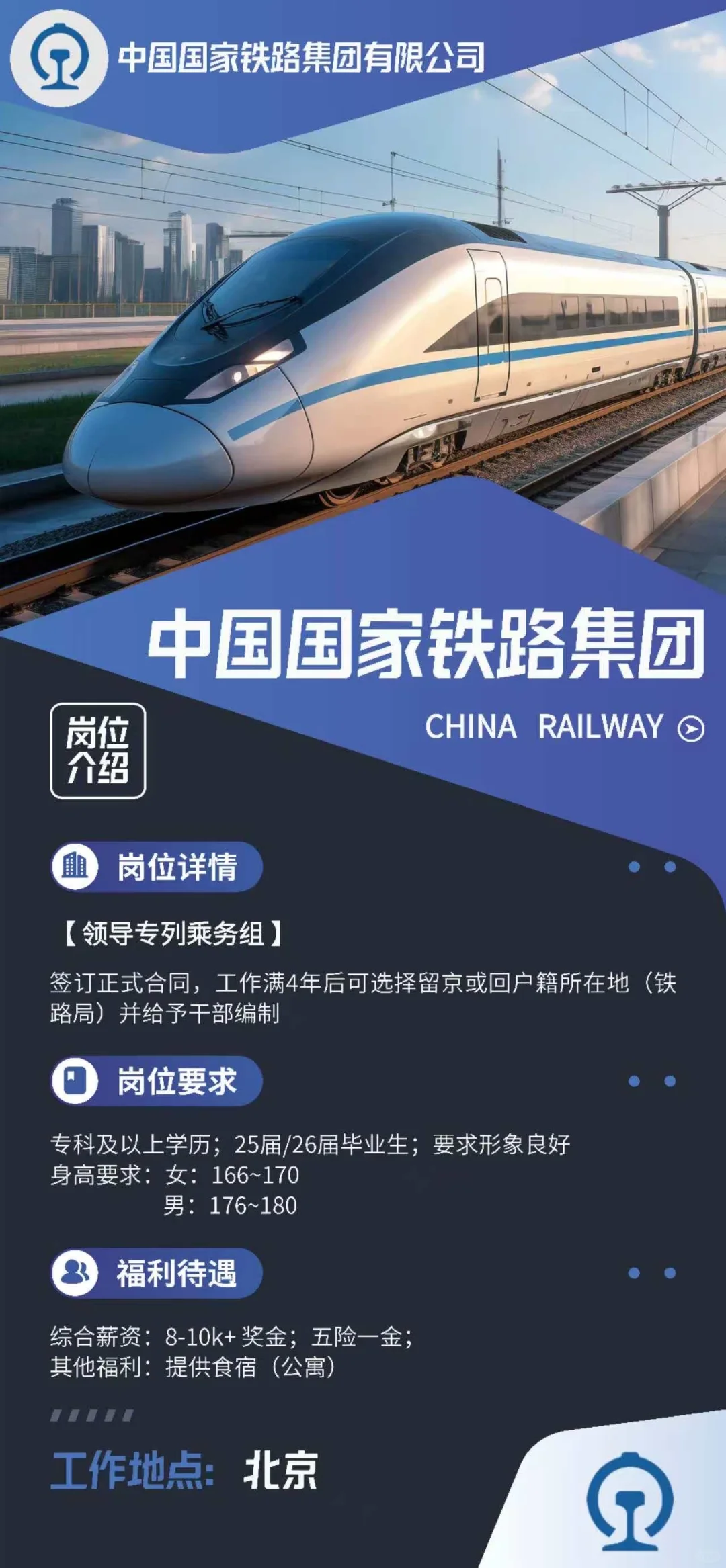 央企国企的工作机会，很难得。欢迎带简历咨询