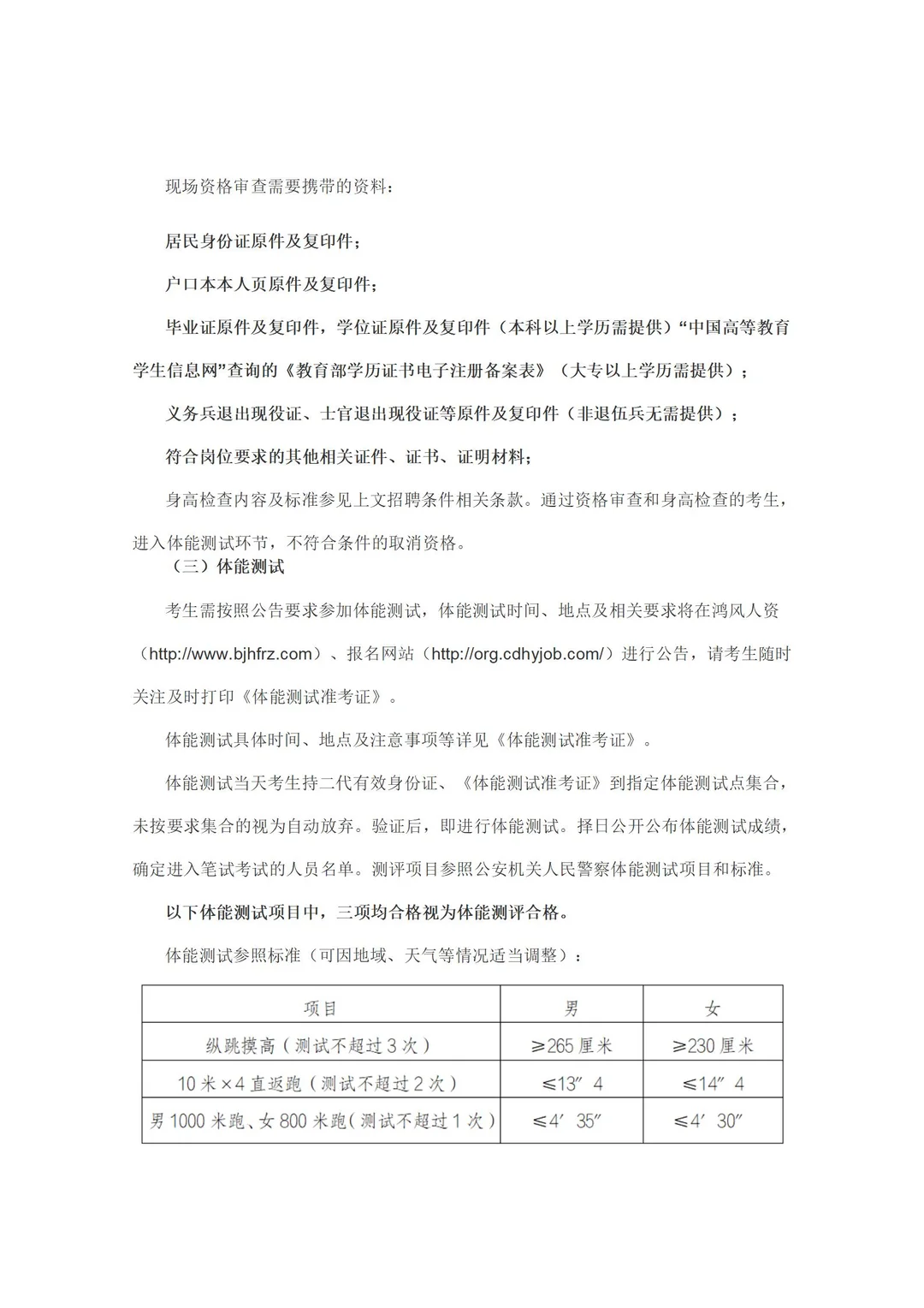 邯郸春雨学校招聘专职辅警今日报名最后一天