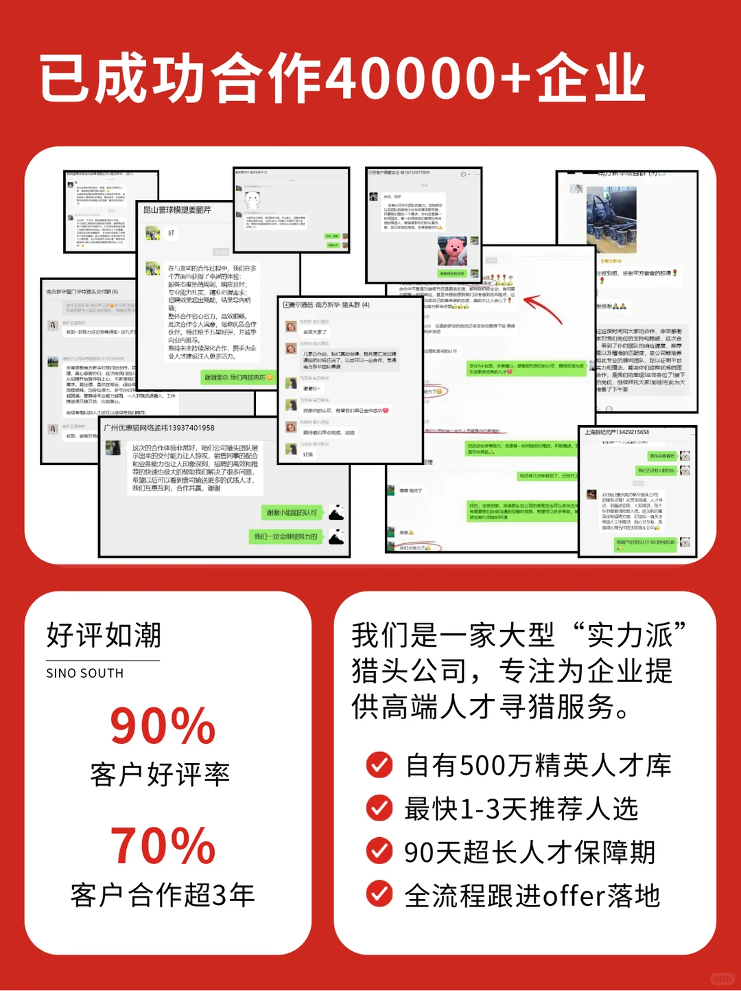 如果HR急招高端人才，可以联系我们！