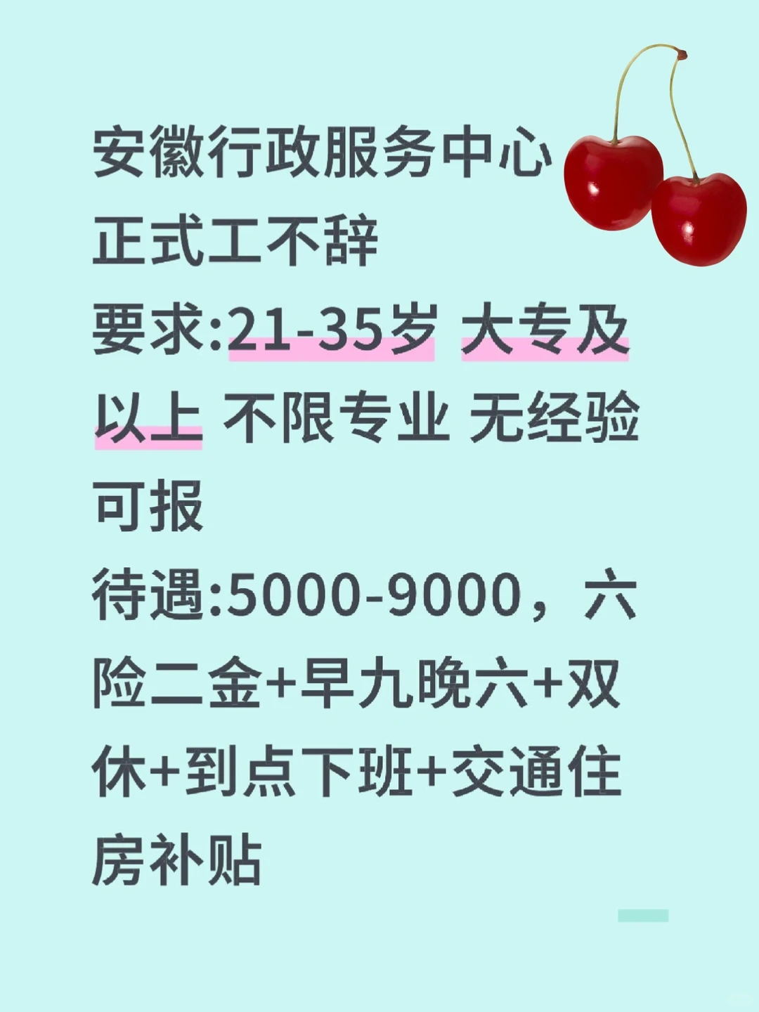 有要来安徽行政服务中心的嘛？双休稳定