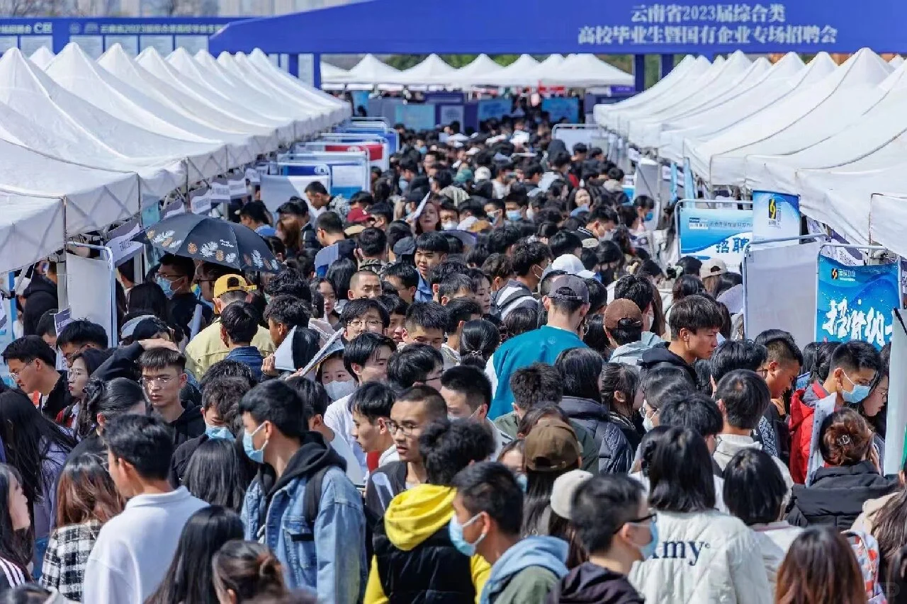 大连招聘会拍摄现场教学