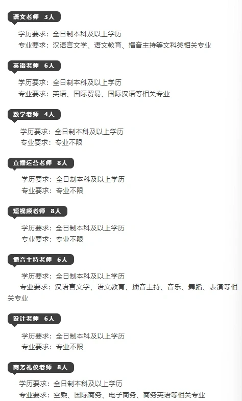 洛阳绿业信息中等专业学校2025年教师招聘