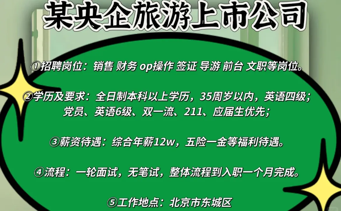 未就业小伙伴看过来