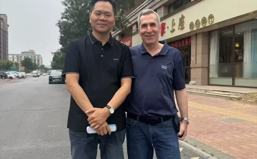 以色列客户到访公司，接待