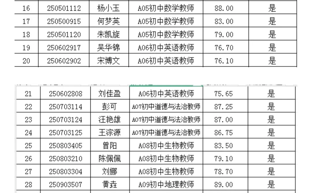 益阳师范附属学校2025年第三批公开招聘试教