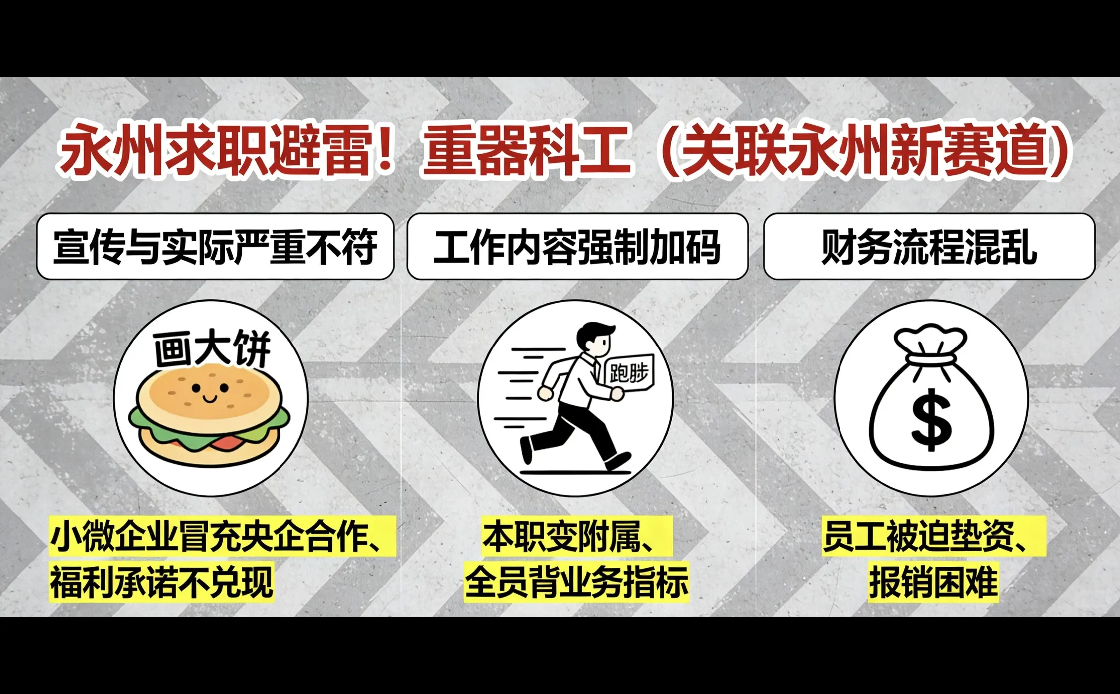 永州求职避雷！重器科工（关联永州新赛道）