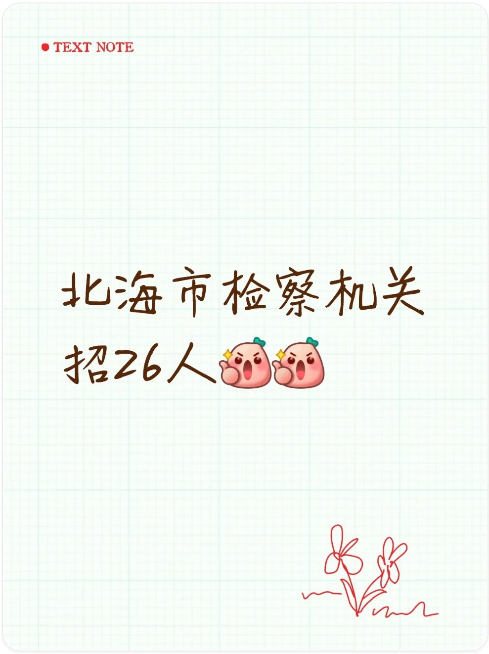 北海市检察机关招26人，聘用人员控制数