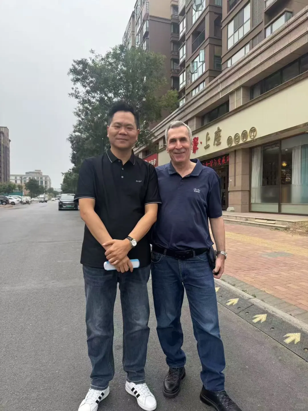 以色列客户到访公司，接待