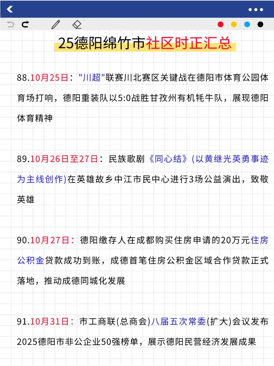 德阳绵竹市社区，新增通知